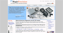 Desktop Screenshot of mgprecision.com
