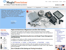 Tablet Screenshot of mgprecision.com